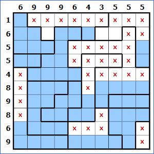 aquarium logic puzzle - free printable logic puzzles